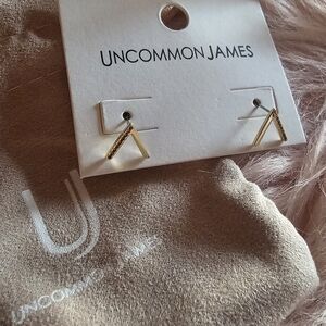 Uncommon James Gold Minimalist Stud Earrings